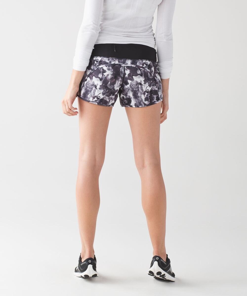 Lululemon size 8 run times obscurred black